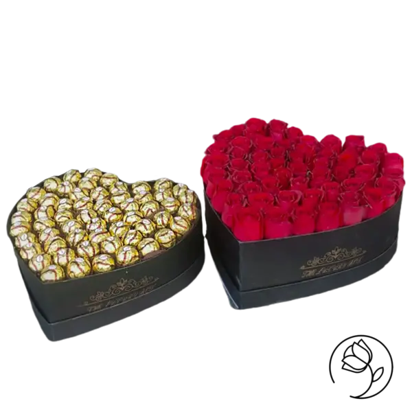 باکس گل رز و باکس شکلات